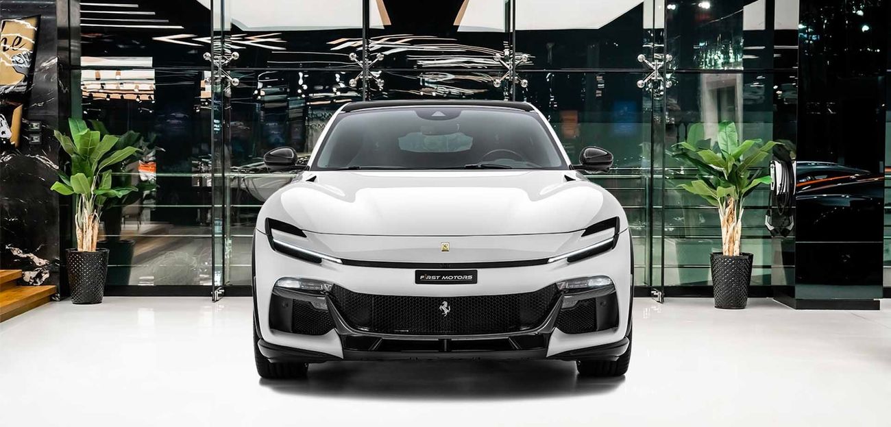 Ferrari Purosangue 6.5L V-12 Naturally Aspirated Engine