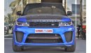 Land Rover Range Rover Sport SVR 2018 (FOR EXPORT)