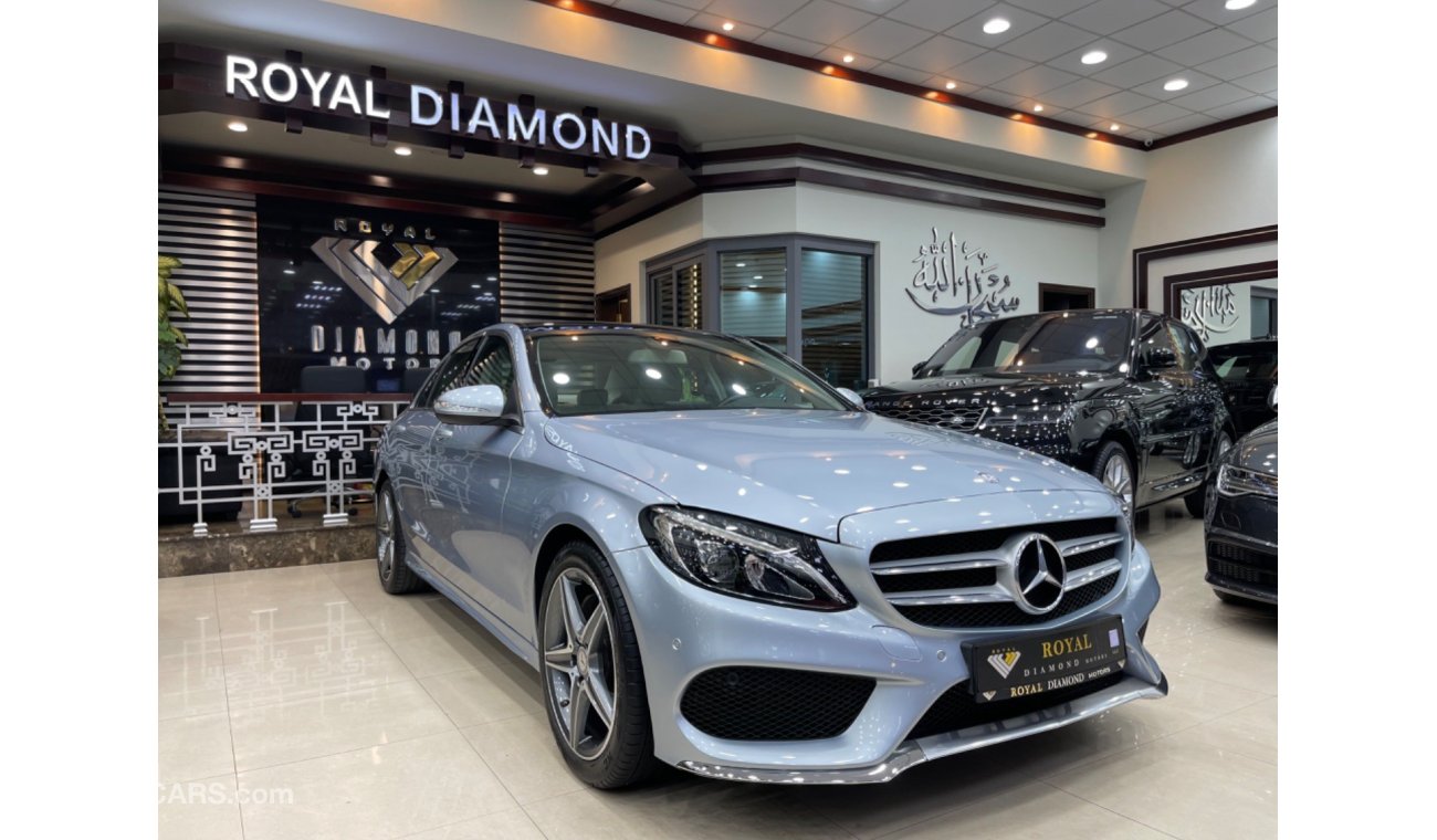 مرسيدس بنز C200 AMG باك Mercedes-Benz C200 AMG kit GCC 2015 under warranty