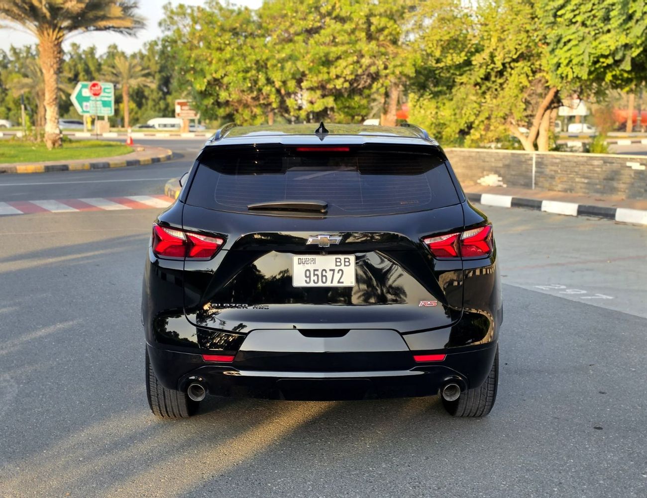 Chevrolet Blazer RS Chevrolet Blaizr V6 engine GCC Spec Low mileage 68000 km RS PACK  Price 70000 AED YEAR 2022 05855090