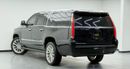 كاديلاك إسكالاد 2019 Cadillac Escalade ESV, 1 Year Warranty Unlimited, Cadillac Full Service History, GCC