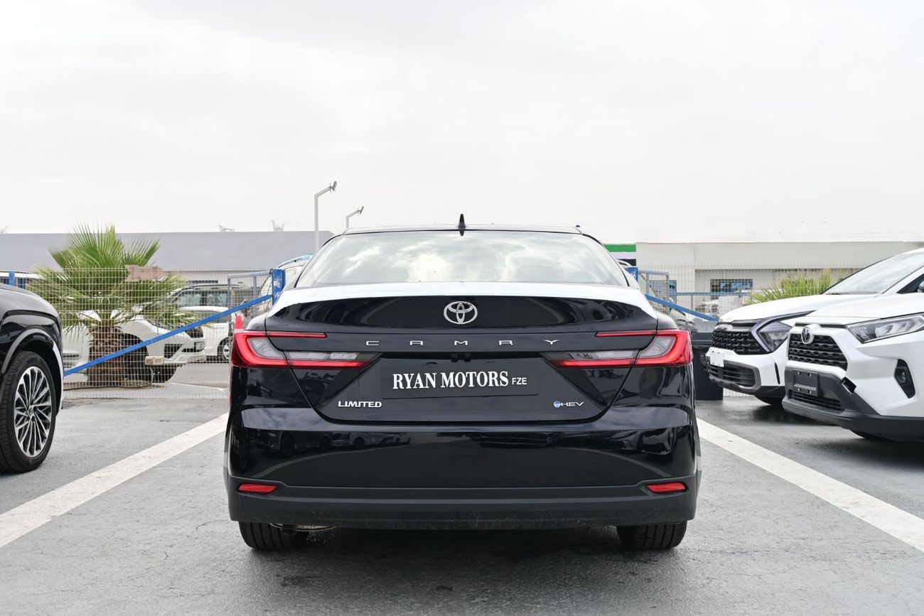 تويوتا كامري Toyota Camry Limited 2.5L Hybrid GCC, Model 2025, Color Black
