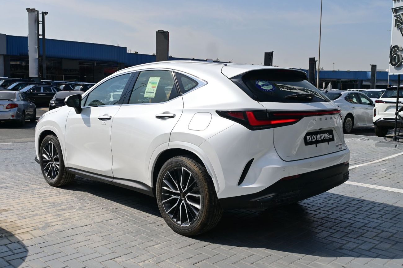 لكزس NX350h Lexus NX350h Platinum 2.5L Hybrid AWD, Model 2025 Color White