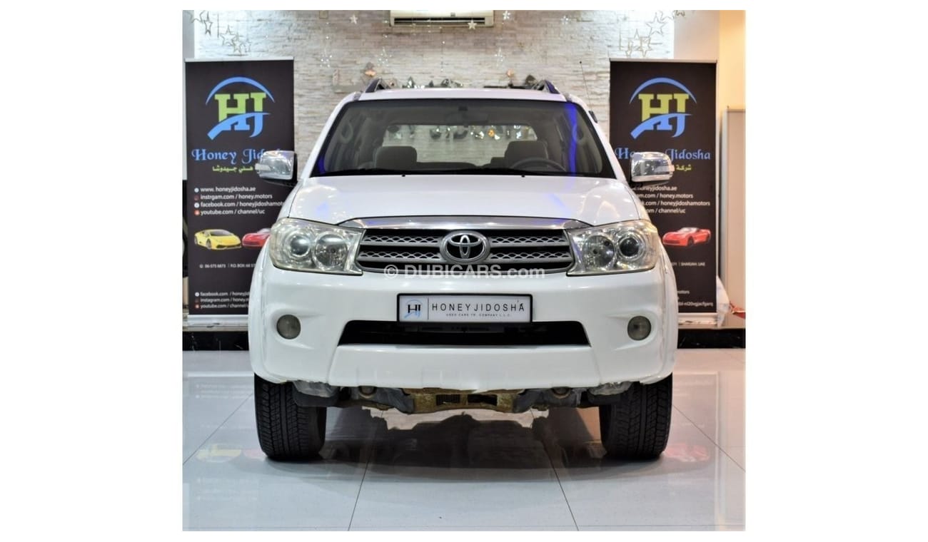 Toyota Fortuner EXCELLENT DEAL for our 4 Cylinder Toyota Fortuner 2010 Model!! in White Color! GCC Specs