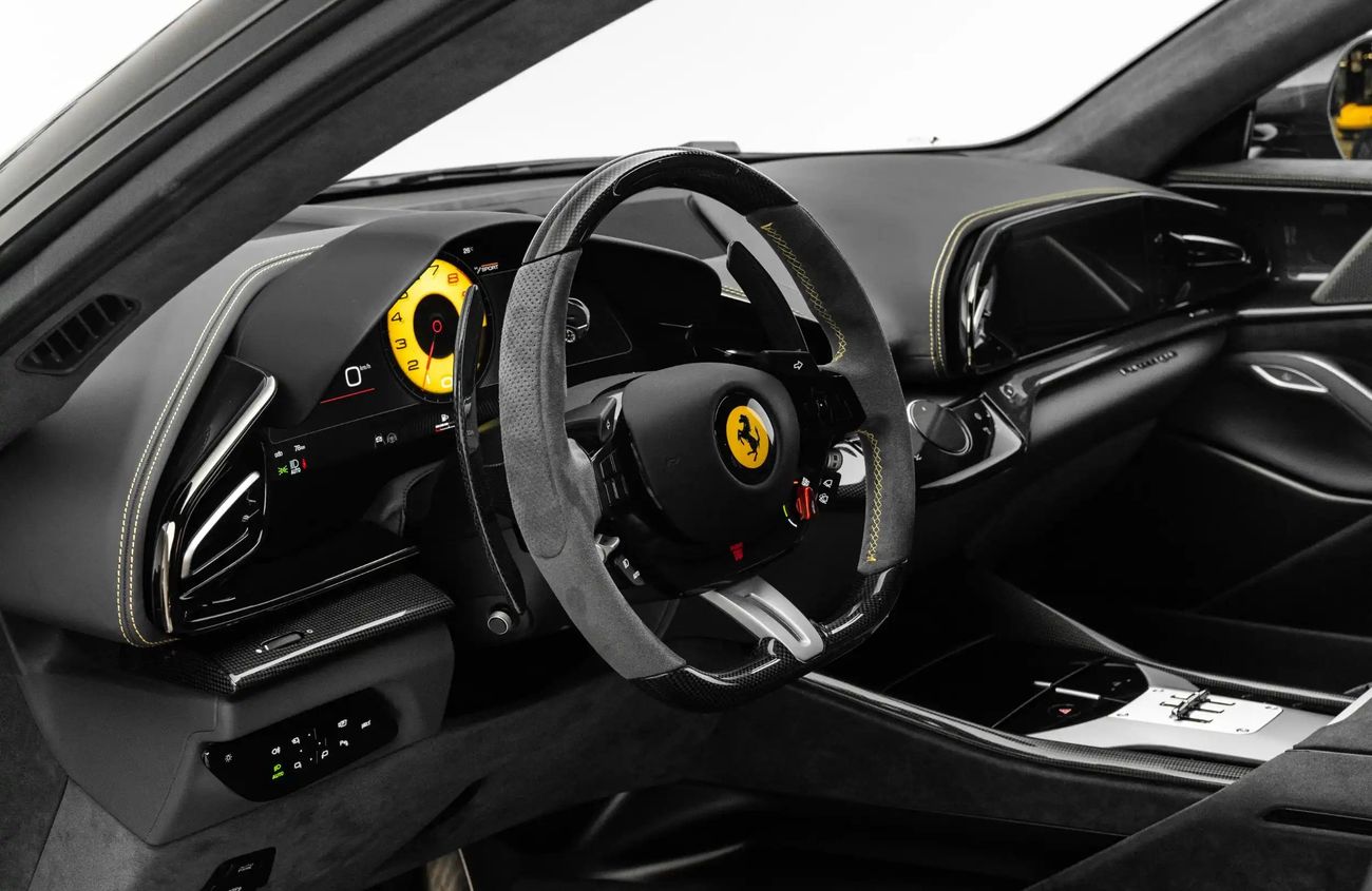 فيراري بوروسانجوي 6.5L V-12 Naturally Aspirated Engine