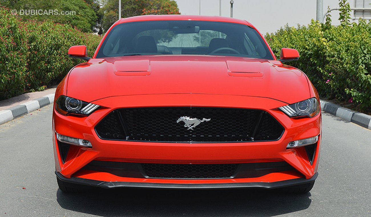 Ford Mustang GT Premium+, 5.0L V8 0km, GCC with 3 Years or 100K km Warranty and 60K km Service at AL TAYER