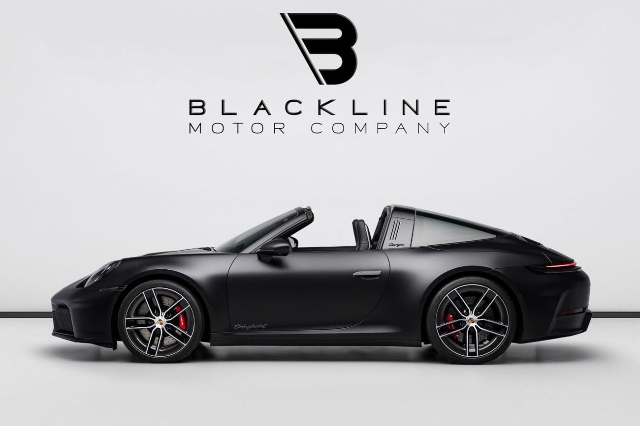 Porsche 911 TARGA 4GTS BUY NOW, PAY 2027 | THE BLACKLINE STANDARD | October 2028 Porsche Warranty, GCC