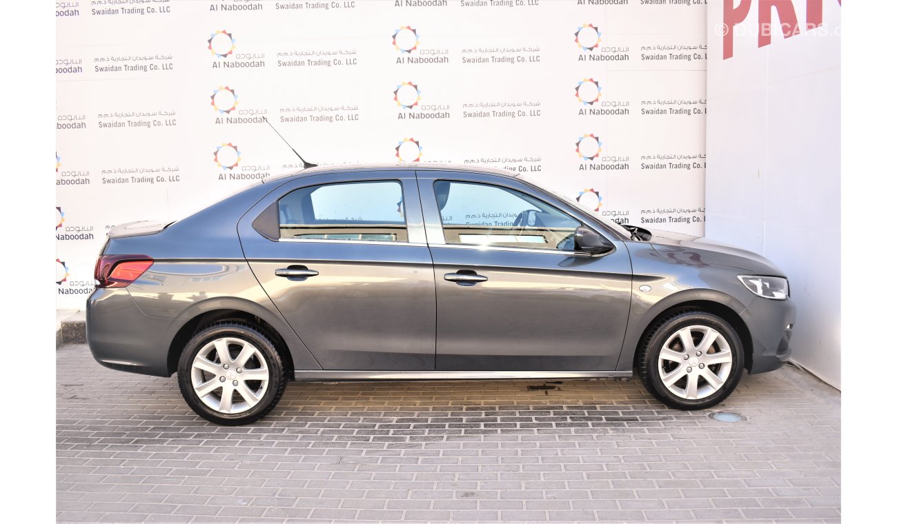 بيجو 301 1.6L ALLURE 2018 GCC AGENCY WARRANTY UP TO 2023 OR 200,000KM