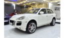 بورش كايان توربو EXCELLENT DEAL for our Porsche Cayenne Turbo ( 2008 Model ) in White Color GCC Specs