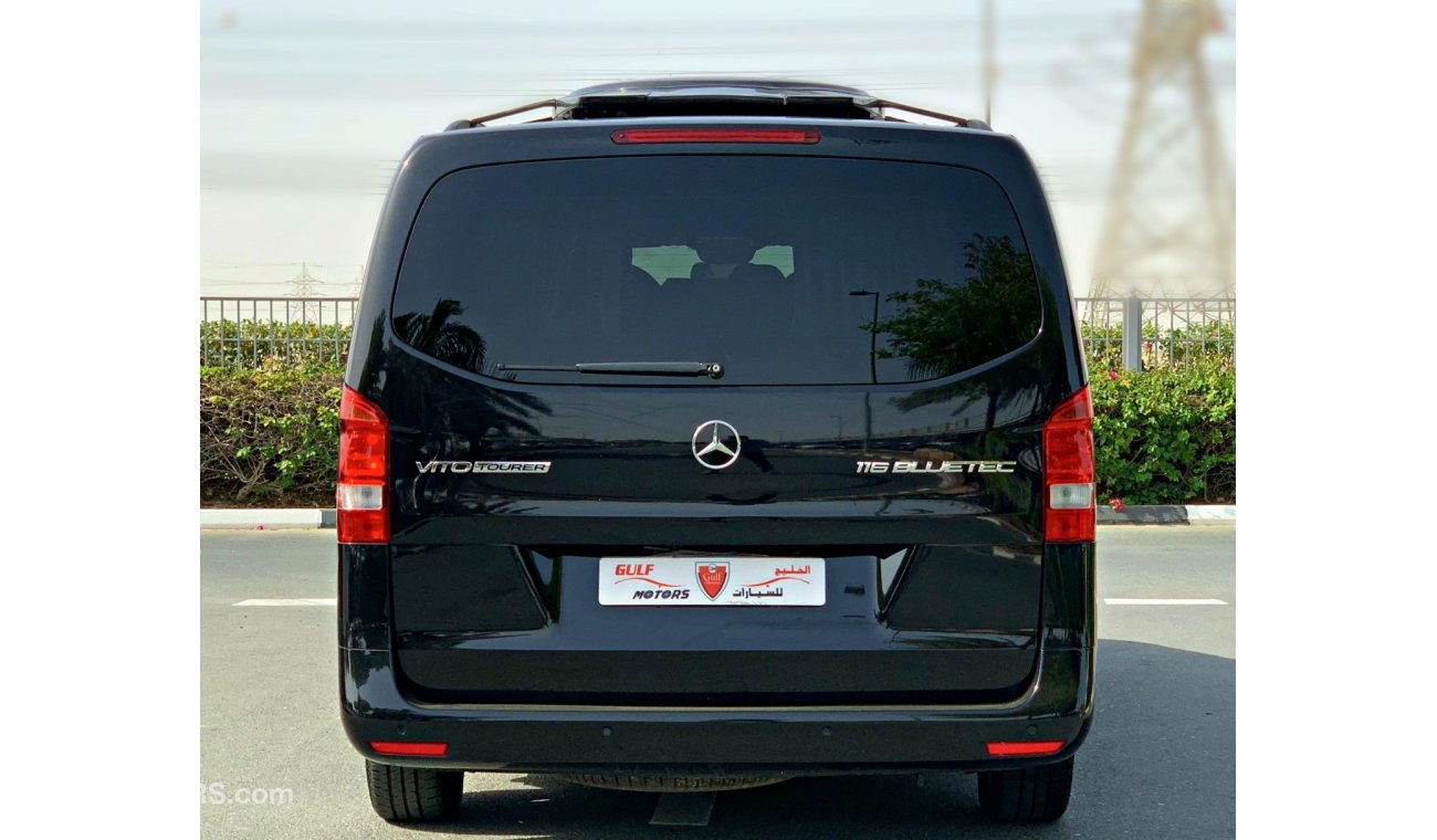 Mercedes-Benz Vito VITO TOURER MODEL 2015. 116 BLUETEC STAR LIGHT ROOFING --LOW KILOMETER DRIVEN-EXCELLENT CONDITION