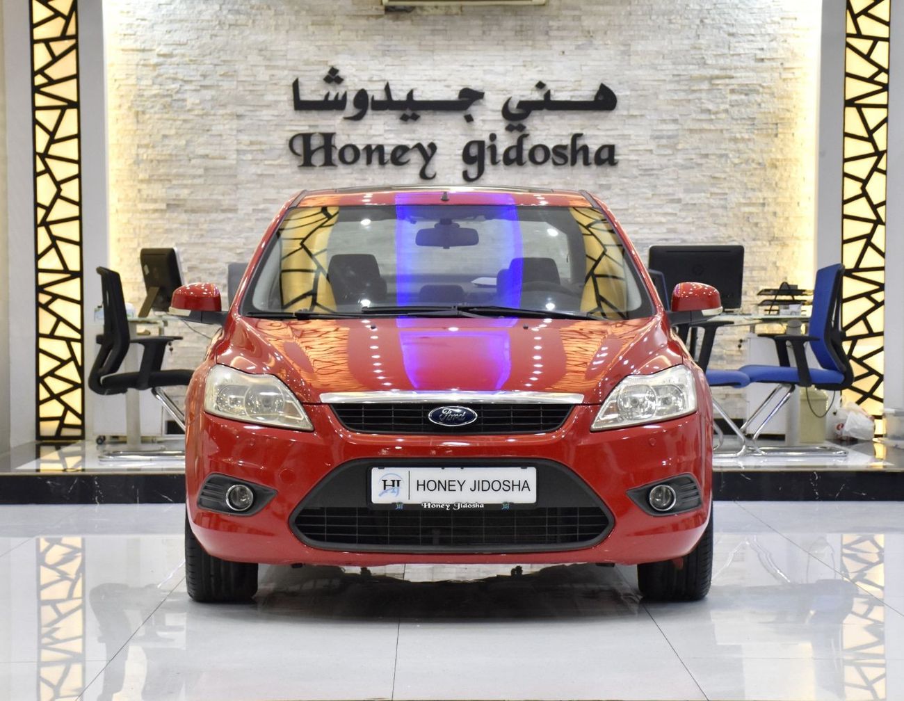 Ford Focus EXCELLENT DEAL for our Ford Focus ( 2010 Model ) in Red Color GCC Specs