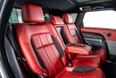 Land Rover Range Rover Sport GCC-22 Inch Rims-Black Contracting Roof-Red Interior