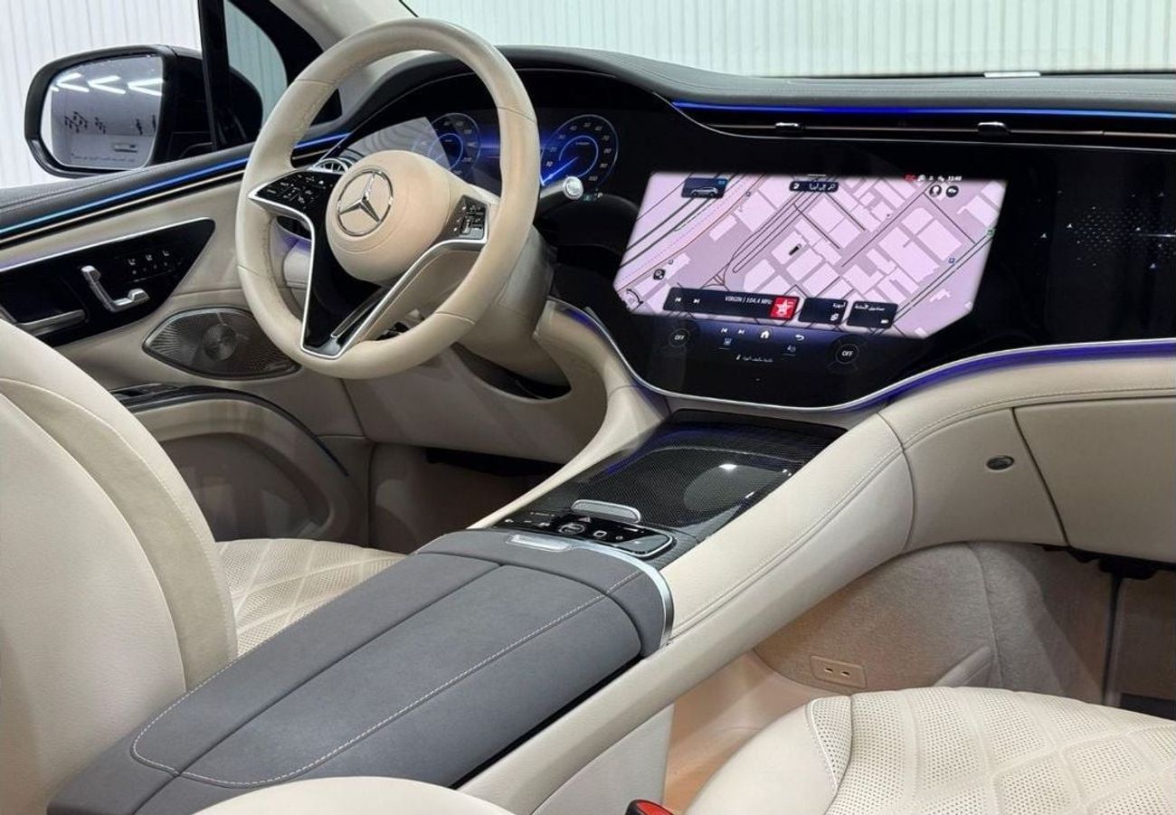 مرسيدس بنز EQS 580 SUV 4MATIC 2024 Mercedes Benz EQS 580 4MATIC, Jan 2029 Mercedes Warranty + Service Pack, Fully Loaded, G