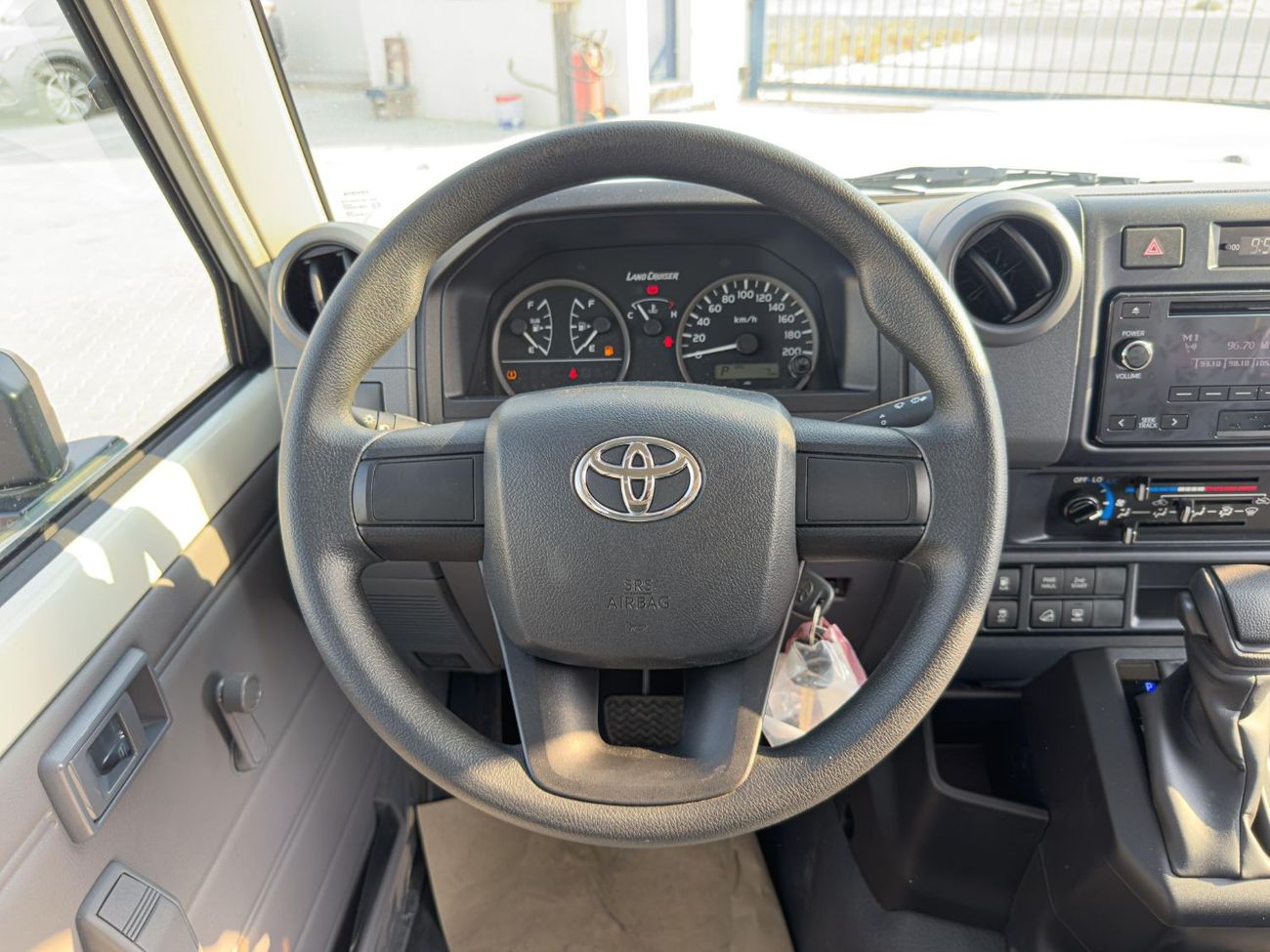 Toyota Land Cruiser 70 2024 Toyota LC78 2.8 Hard Top - White inside Bluish Grey | Export Only