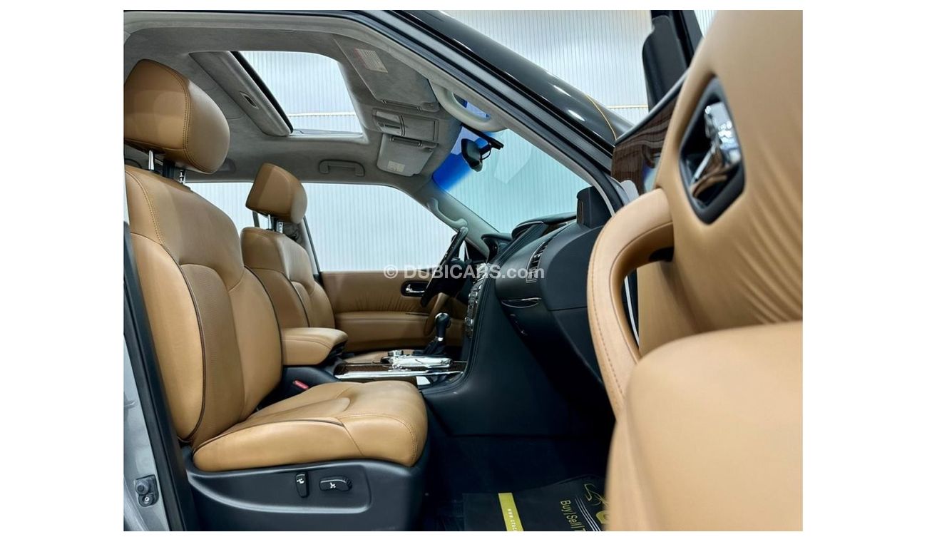 نيسان باترول 2016 Nissan Patrol LE Platinum V8, Warranty, Full Nissan Service History, Full Options, GCC