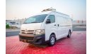 تويوتا هاياس 2011 | TOYOTA HIACE HIGH-ROOF CHILLER | THERMAL 1400R VAN 3-SEATER | 5-DOORS | GCC | VERY WELL-MAINT