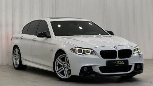 بي أم دبليو 528 اكسكلوسيف 2015 BMW 528i M-Kit, July 2026 BMW Service Pack, Full Options, Low Kms, GCC