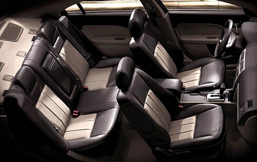 Mercury Milan interior - Seats
