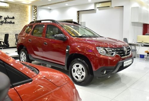 رينو داستر EXCELLENT DEAL for our Renault Duster ( 2022 Model ) in Red Color GCC Specs