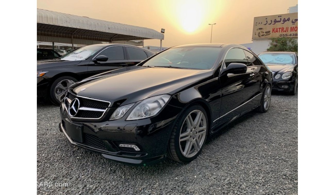 مرسيدس بنز E 550 وارد اليابان بطاقة جمركية  E550 CUOPE KIT AMG 2010