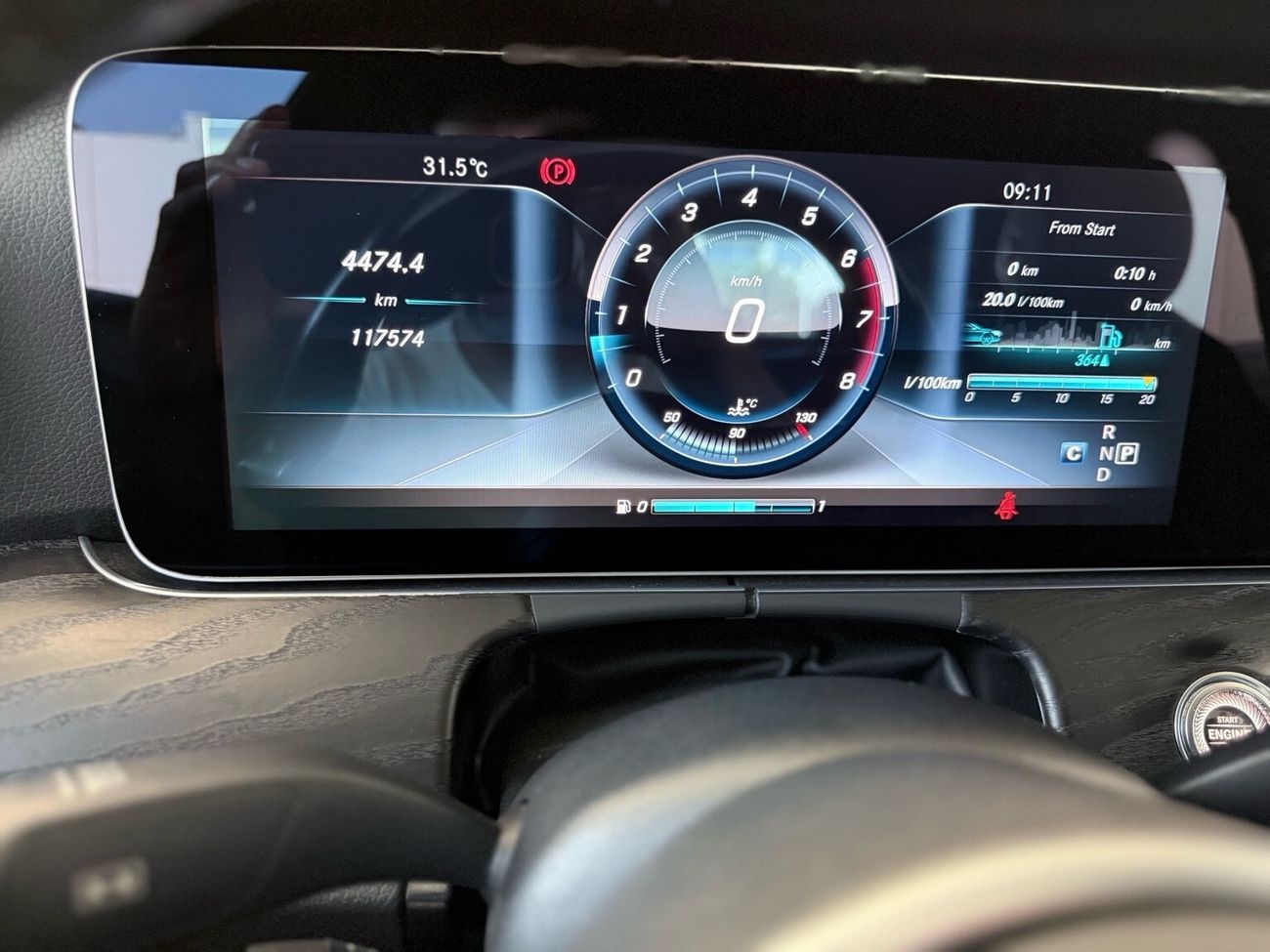 مرسيدس بنز E300 AWD (4MATIC), 2.0L turbo