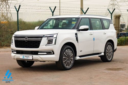 Nissan Patrol LE PLATINUM CITY 2026 | GCC | 3.5L T-T V6 | AWD | 9AT | Tan Interior | Height Control