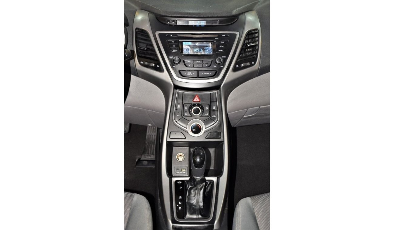Hyundai Elantra Hyundai Elantra 1.6L 2015 Model!! in Silver Color! GCC Specs
