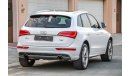 Audi Q5 3.0T V6 2014 GCC under Warranty with Zero Down-Payment.