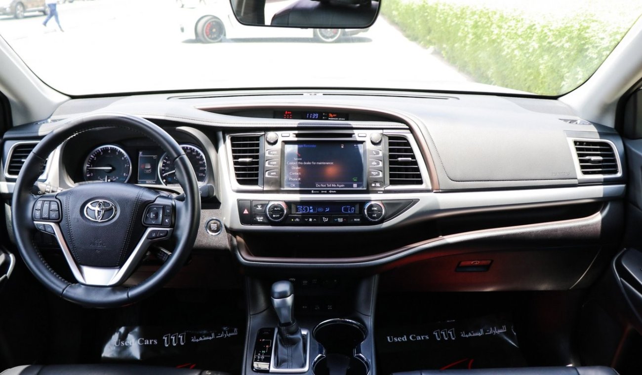 Toyota Highlander XLE AWD / Canadian Specifications