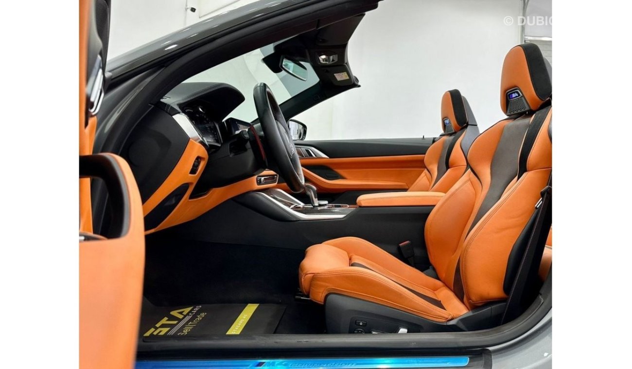 BMW M4 2022 BMW M4 Competition Cabriolet, May 2027 BMW Warranty & Service Package, GCC