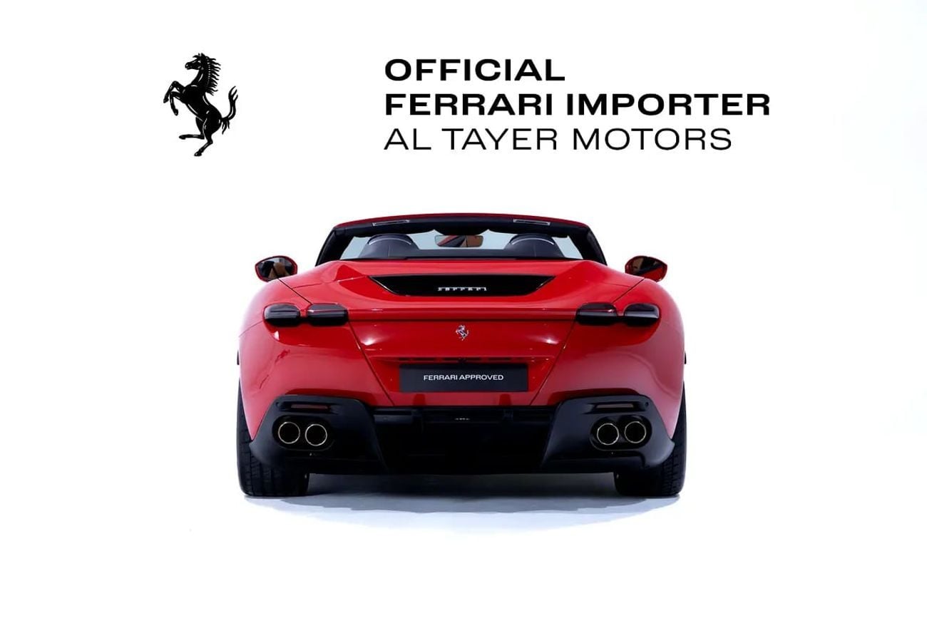فيراري روما Spider – Delivery Mileage | Red Exterior | Cuoio Interior