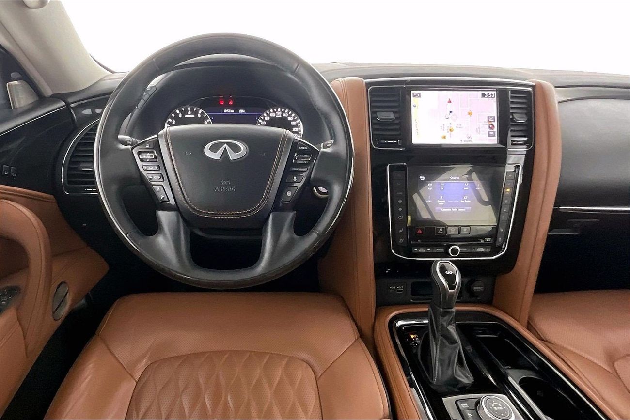 Infiniti QX80 Luxe Sensory ProActive (8 Seater) | National Day Celebration | Guaranteed Warranty | 0 Down Payment