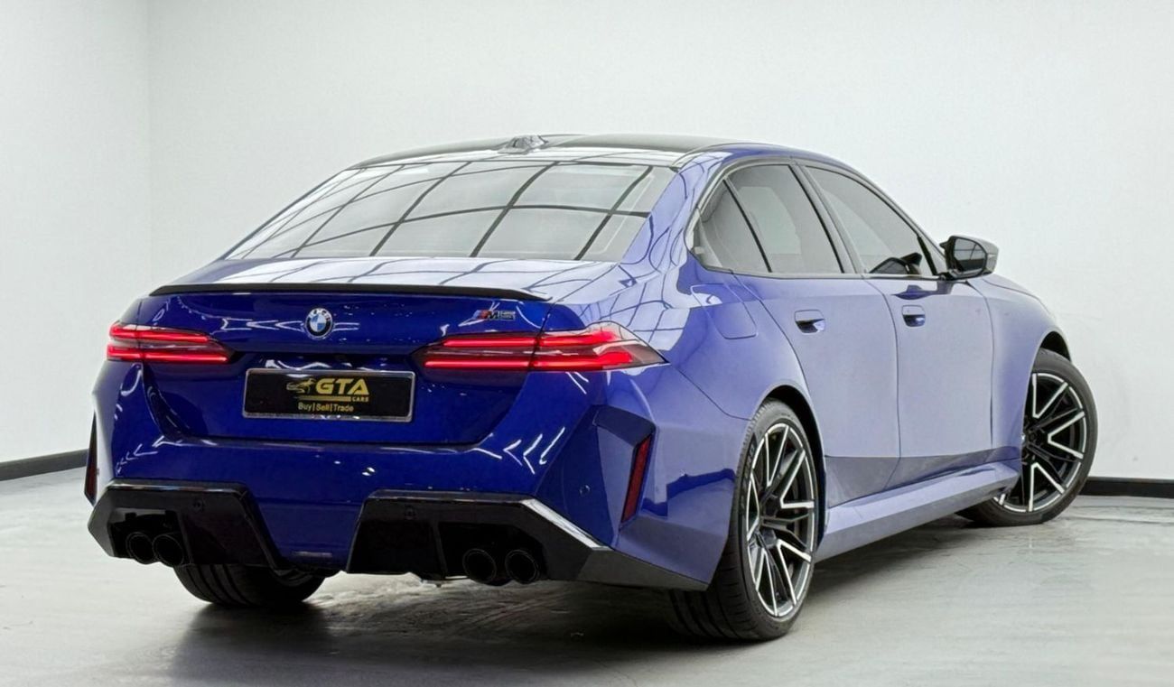 BMW M5 2025 BMW M5, 2030 BMW Warranty + Service Pack, Full BMW Service History, Low Km, Fully Loaded, GCC