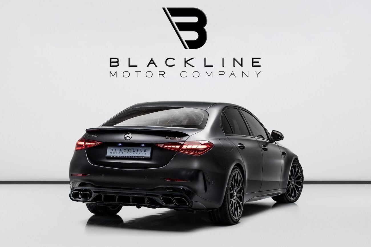 مرسيدس بنز C 63S AMG 2024 Mercedes C63s AMG E-Performance, Mercedes Warranty + Service Contract, GCC, Low KMs
