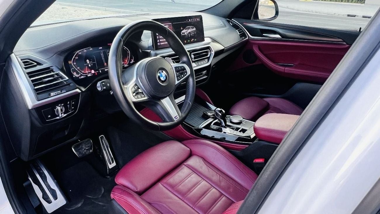 BMW X4M AED 3200 PM | UNDER WARRANTY | FSH |  BMW X4M XDRIVE30i | GCC | 2022 | NO FLOOD