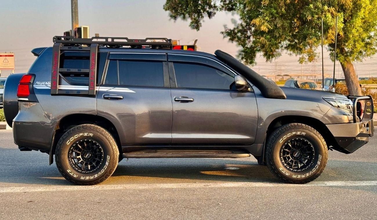 Toyota Prado PREMIUM MODIFICATION | ROOF RACK WITH SIDE LADDERS | 2021 | RHD | 2.8L DIESEL ENGINE | (AT) | SUNROO