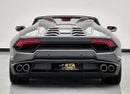 لامبورغيني هوراكان 2018 Lamborghini Huracan LP-580-2 Spyder, One Year Unlimited KM Warranty, Lamborghini Full Service H
