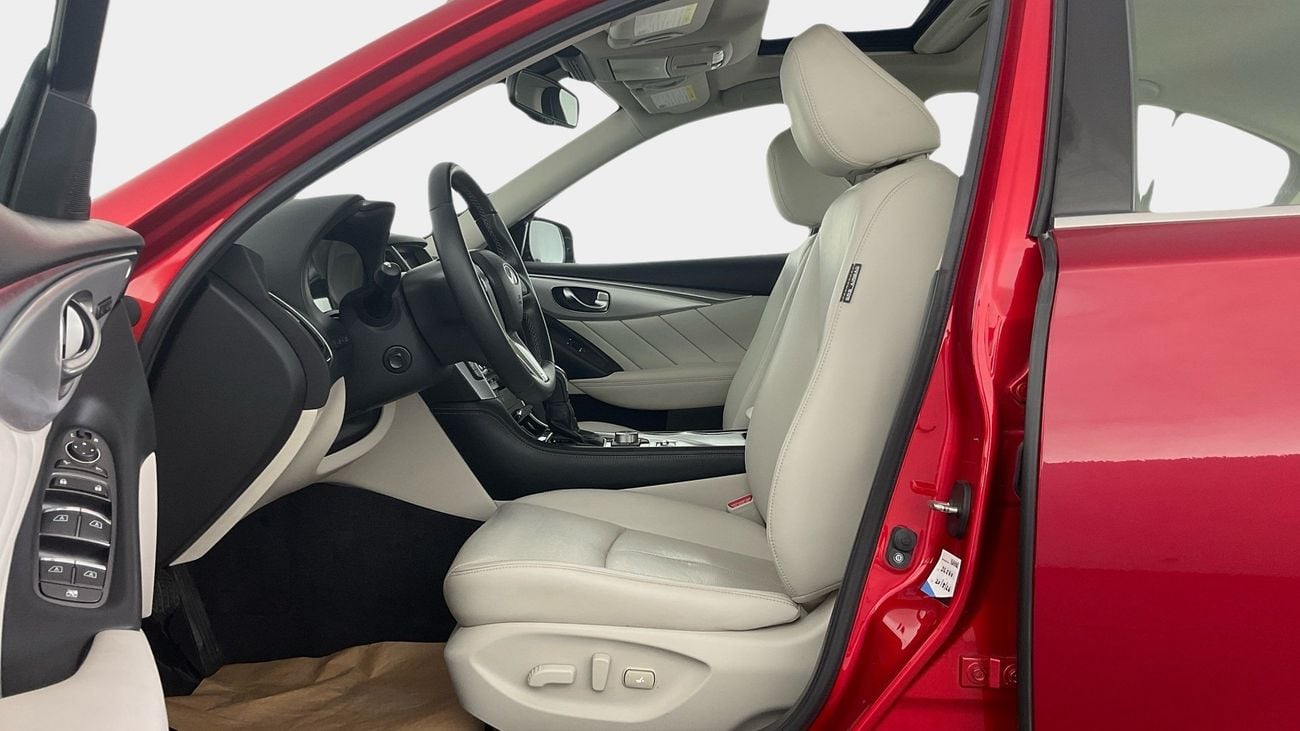 إنفينيتي Q50 Premium / Luxe | upto AED 20,000 Ramadan Discount | شامل الضمان | 0 ﺪﻔﻋﺓ ﺃﻮﻟﻯ