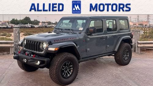 Jeep Wrangler 2025 JEEP WRANGLER UNLIMITED RUBICON 2.0L V4 GCC BRAND NEW 0KM