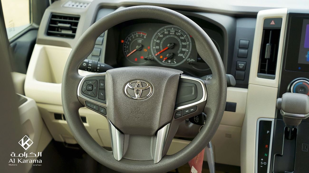 تويوتا هاياس 2.8L GL - Automatic Transmission - 14 Seats - Rear Camera - 4 Door