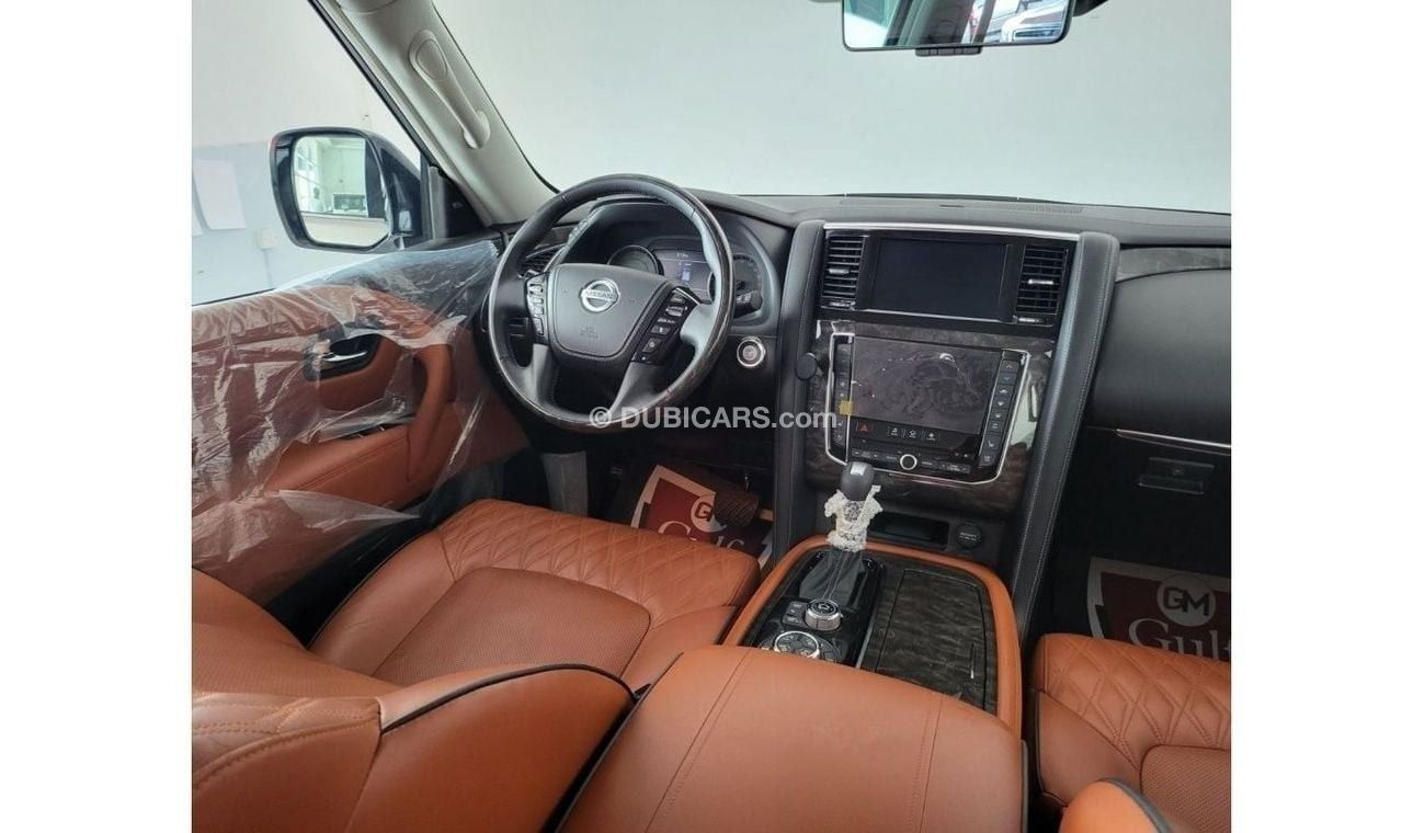 Nissan Patrol LE PLATINUM CITY 5.6L-8CYL-400HP PLATINUM RADAR EXCELLENT CONDITION GCC SPECIFICATION