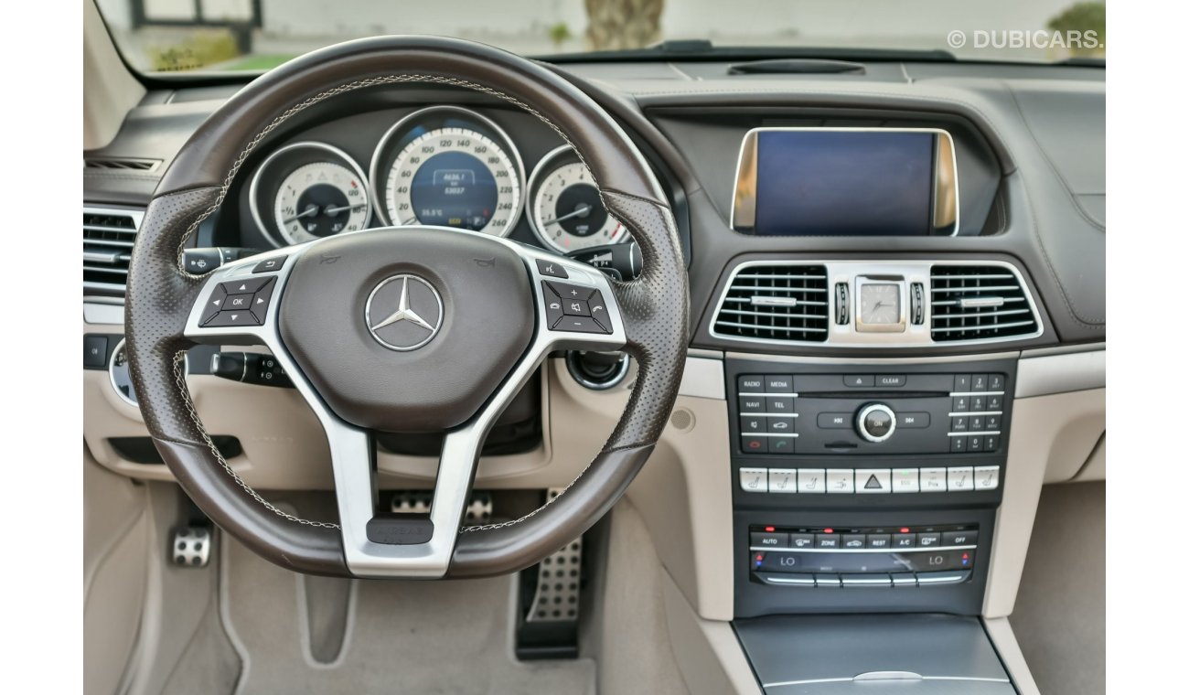 Mercedes-Benz E 400 Coupe Convertible - GCC - AED 2,624 Per Month - 0% DP