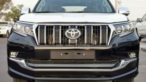 تويوتا برادو 2.7L, 17" Rims, Sunroof, Rear Camera, Front Power Seats, Leather Seats, Rear A/C (CODE # PVXR03)