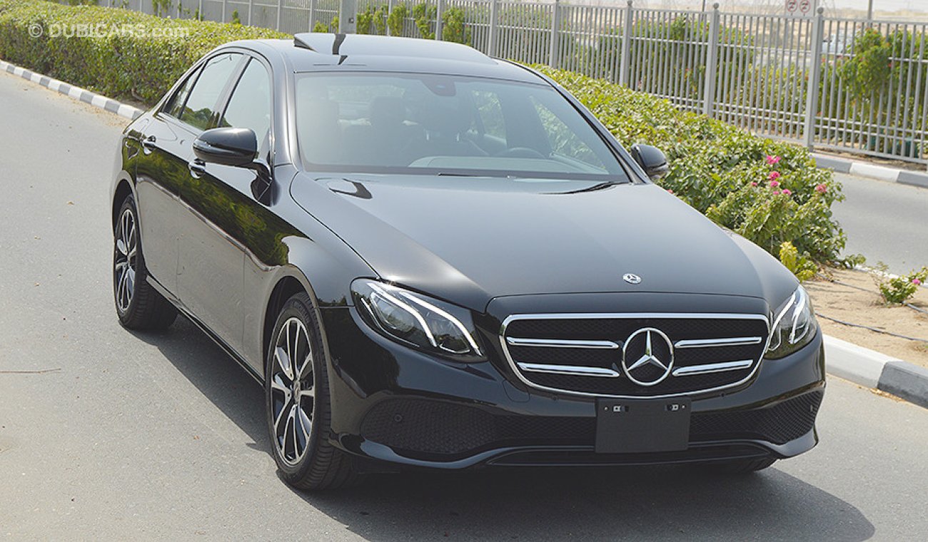 Mercedes-Benz E 250 2.0L  GCC, 0km with 2 Years Unlimited Mileage Warranty