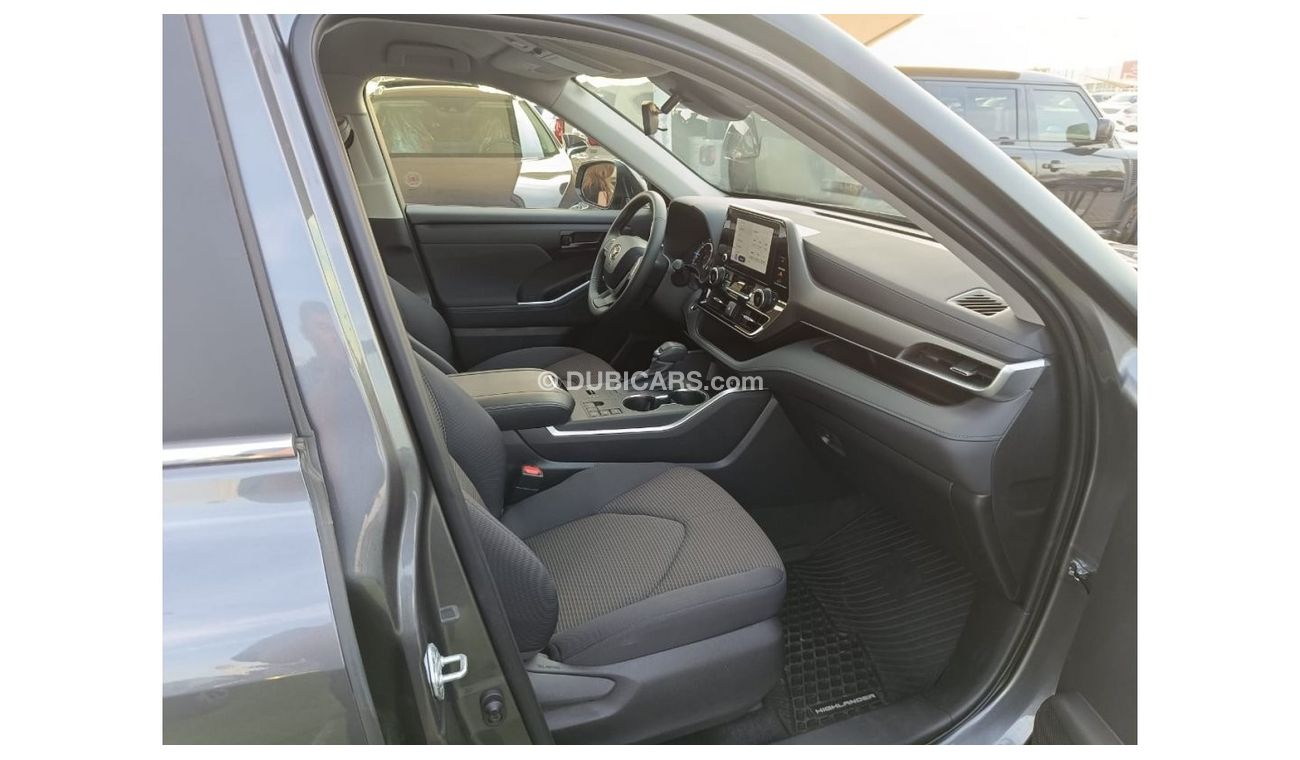 تويوتا هايلاندر Toyota Highlander 2023 Hybrid.The car is in excellent condition, not damaged, not painted, history i
