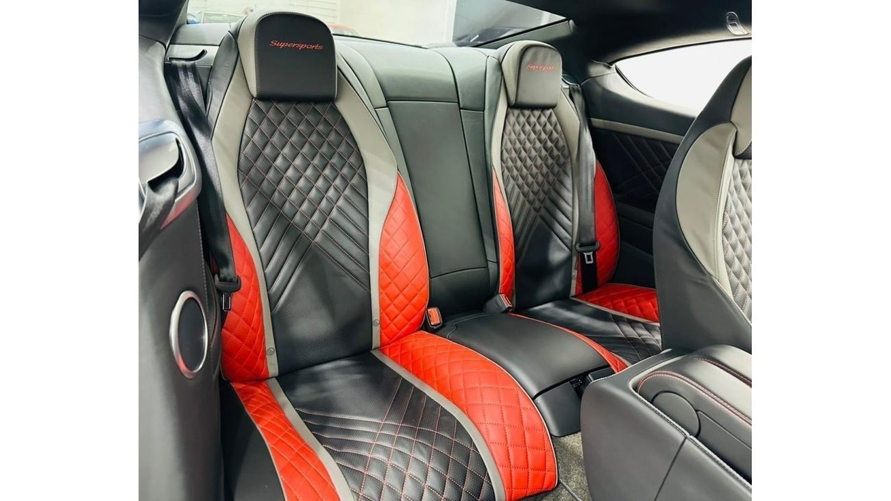 Bentley Continental GT 1/710 2017 Bentley Continental GT SuperSport, 2024 Agency Warranty + One Service Remaining, GCC