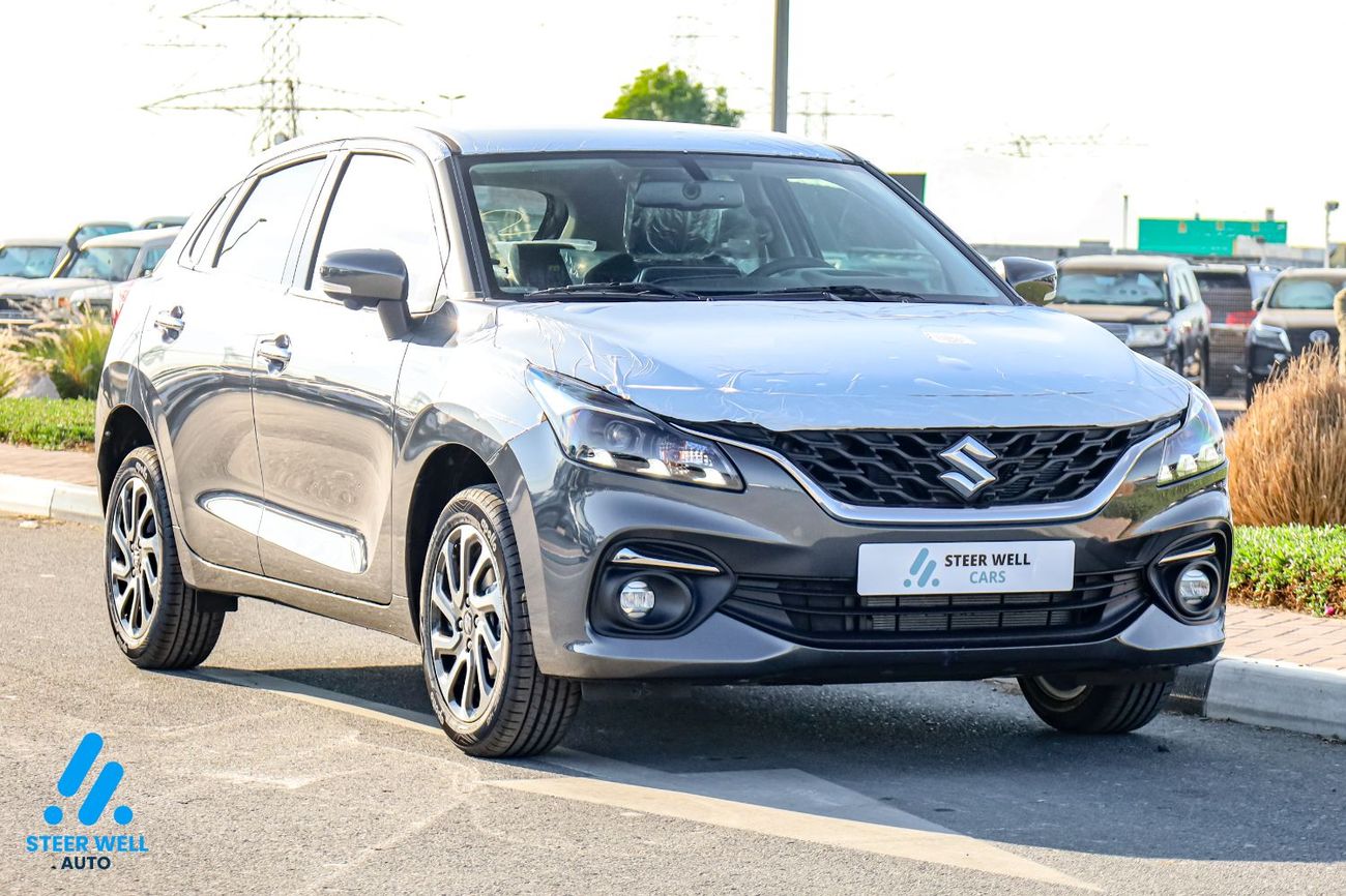 سوزوكي بالينو 2026 GLX – 1.5L Petrol | 360° View | 6 Airbags | Market-Best Price