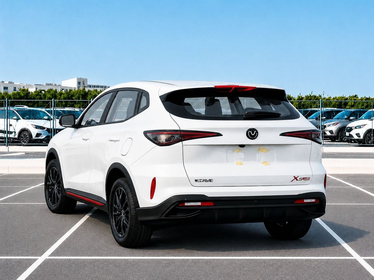 Changan X5 Plus PIONEER ECTAI0012 - Changan X5 Plus - 1.5L Petrol Auto - White - Chinese Specs