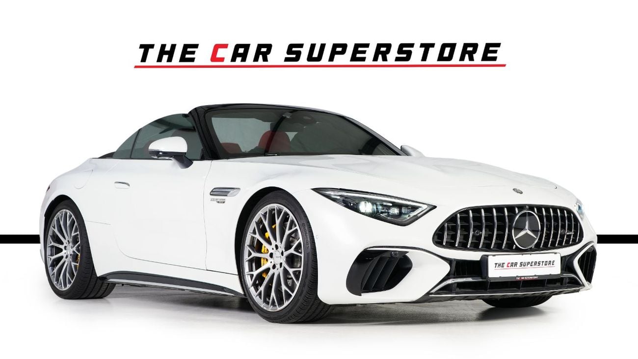 Mercedes-Benz SL 63 AMG 4 MATIC Plus-Low Mileage-Exclusive Color