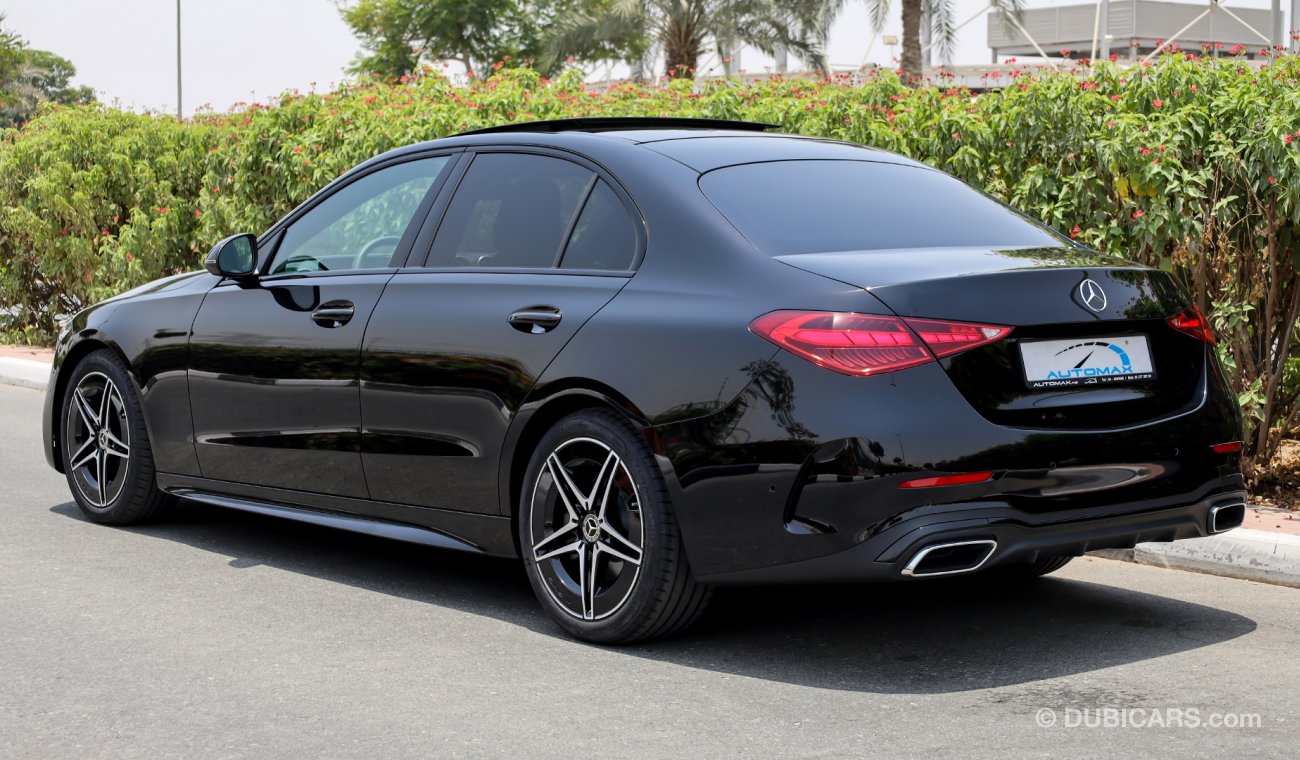 مرسيدس بنز C 180 "Baby S-Class" , Night Package , 2022 , GCC , 0Km , W/3 Yrs or 100K Km WNTY